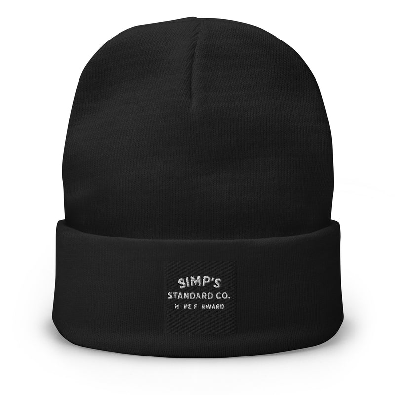 Embroidered Beanie